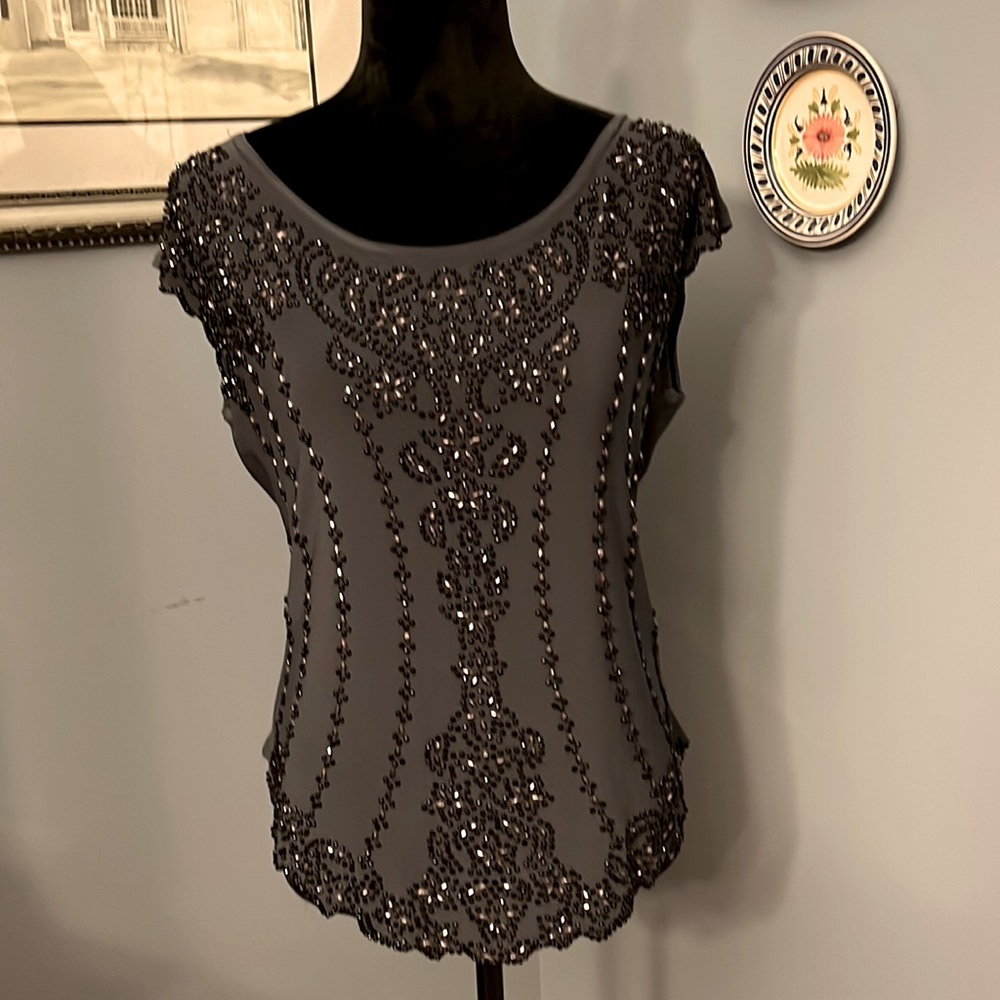 Classic Beaded Formal Top